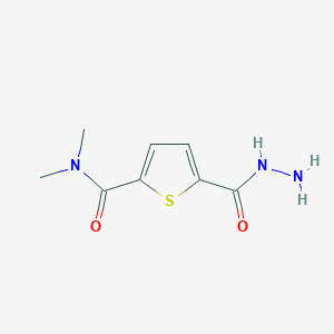 5-(Hydrazinecarbonyl)-N,N-dimethylthiophene-2-carboxamide