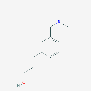 3-[(N,N-dimethylamino)methyl] benzene propanol