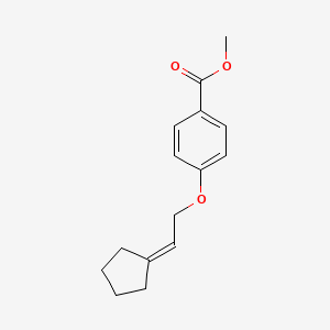 Methyl 4-(2-cyclopentylideneethoxy)benzoate