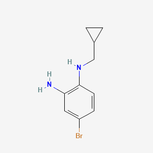 4-Bromo-N1-(cyclopropylmethyl)benzene-1,2-diamine
