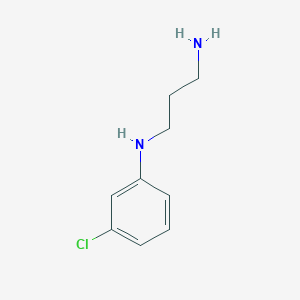 N1-(3-chlorophenyl)propane-1,3-diamine