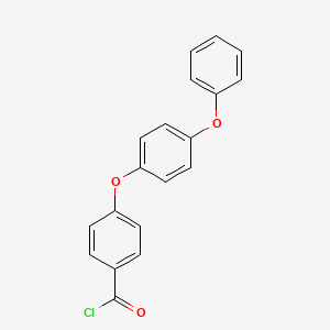 molecular formula C19H13ClO3 B8574858 4-(4-Phenoxyphenoxy)benzoyl chloride CAS No. 107873-45-0