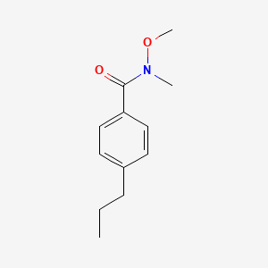 N-Methoxy-N-methyl-4-n-propylbenzamide