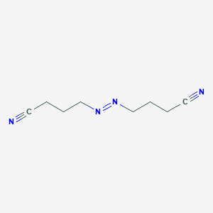 molecular formula C8H12N4 B8575005 Azobisbutyronitrile CAS No. 45043-50-3
