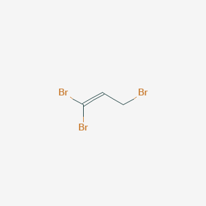 molecular formula C3H3Br3 B8575104 1,1,3-Tribromoprop-1-ene CAS No. 36417-14-8