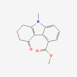 methyl 9-methyl-4-oxo-2,3,4,9-tetrahydro-1H-carbazole-5-carboxylate