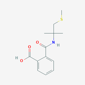 N-[1,1-dimethyl-2-(methylthio)ethyl]phthalamic acid