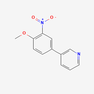 3-[4-(Methyloxy)-3-nitrophenyl]pyridine