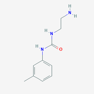 2-(3-Methylphenylaminocarbonylamino)eth-1-ylamine