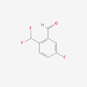 2-(Difluoromethyl)-5-fluorobenzaldehyde