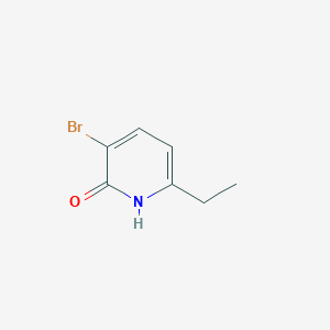 3-Bromo-6-ethyl-2-hydroxy-pyridine