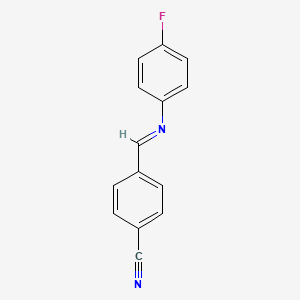 N-(4-Cyanobenzylidene)-4-fluoroaniline