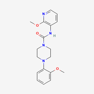 1-[(2-Methoxypyridin-3-yl)aminocarbonyl]-4-(2-methoxyphenyl)piperazine