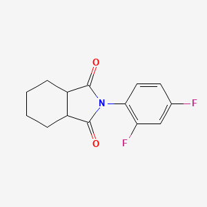 2-(2,4-Difluorophenyl)hexahydro-1H-isoindole-1,3(2H)-dione