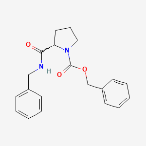 (S)-2-Benzylcarbamoyl-pyrrolidine-1-carboxylic acid benzyl ester