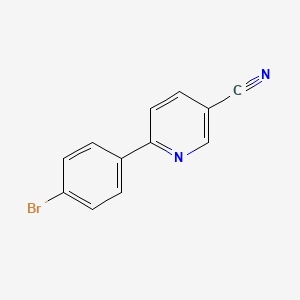 2-(4'-Bromophenyl)-5-pyridinecarbonitrile