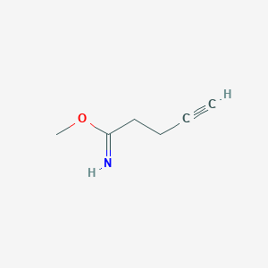 Methyl pent-4-ynimidate