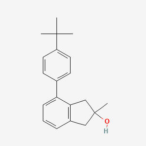 B8575659 4-(4-Tert-butylphenyl)-2-methylindan-2-ol CAS No. 683229-44-9