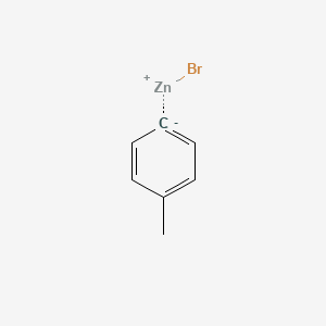 molecular formula C7H7BrZn B8575694 4-Methylphenylzinc bromide 