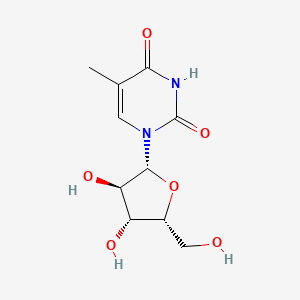 molecular formula C10H14N2O6 B8575722 1-beta-D-xylofuranosylthymine 