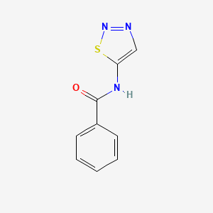 molecular formula C9H7N3OS B8575728 N-(1,2,3-Thiadiazol-5-yl)benzamide CAS No. 2039-11-4