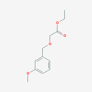 B8575730 Ethyl [(3-methoxyphenyl)methoxy]acetate CAS No. 54212-41-8