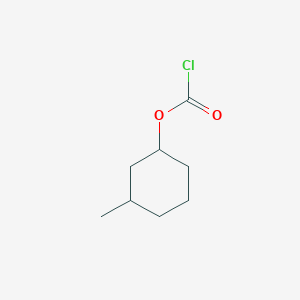 molecular formula C8H13ClO2 B8575777 3-Methylcyclohexyl chloroformate 