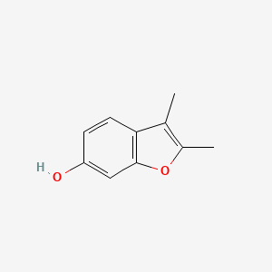 molecular formula C10H10O2 B8575783 2,3-Dimethylbenzofuran-6-ol 