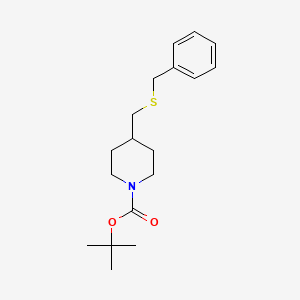 1-t-Butoxycarbonyl-4-(benzylmercaptomethyl)piperidine