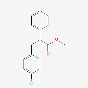Methyl 3-(4-chlorophenyl)-2-phenylpropionate