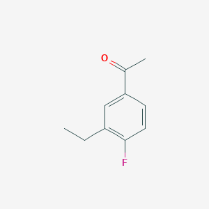 1-(3-Ethyl-4-fluoro-phenyl)-ethanone