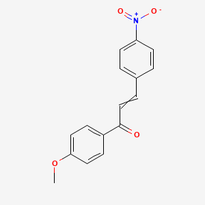 molecular formula C16H13NO4 B8576400 4'-Methoxy-4-nitrochalcone 