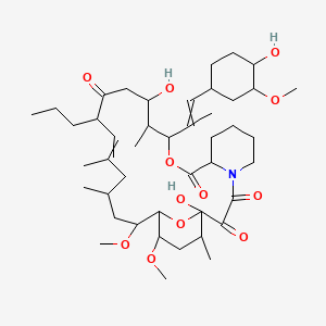molecular formula C44H71NO12 B8576637 Dihydro-FK 506 