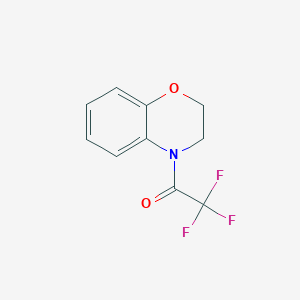 3,4-dihydro4-(trifluoroacetyl)-2H-1,4-benzoxazine