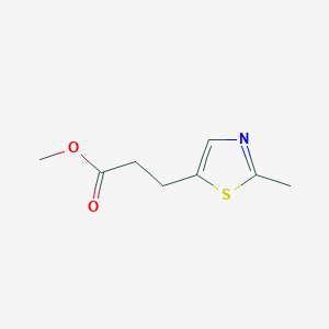 Methyl 2-methyl-5-thiazolepropanoate