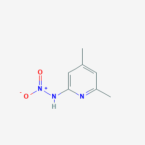 molecular formula C7H9N3O2 B8577089 N-(4,6-Dimethylpyridin-2-yl)nitramide CAS No. 89853-68-9