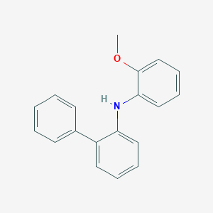 molecular formula C19H17NO B8577230 N-(2-Methoxyphenyl)[1,1'-biphenyl]-2-amine CAS No. 118987-68-1