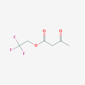 molecular formula C6H7F3O3 B8577238 2,2,2-Trifluoroethyl 3-oxobutanoate CAS No. 29816-98-6