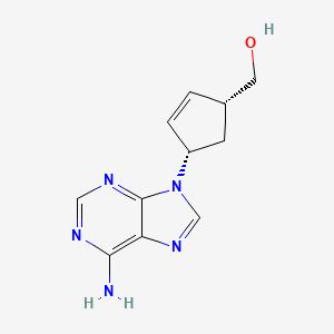 [(1R,4S)-4-(6-aminopurin-9-yl)cyclopent-2-en-1-yl]methanol