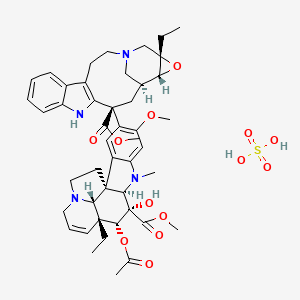 molecular formula C46H58N4O13S B8577467 Vinleurosine sulfate 