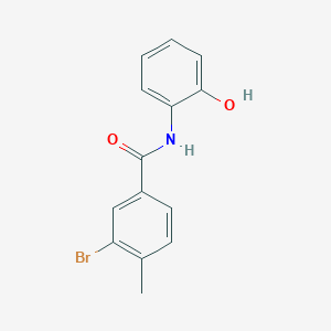 3-bromo-N-(2-hydroxyphenyl)-4-methylbenzamide