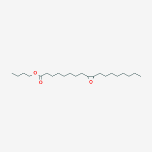 molecular formula C22H42O3 B085775 9,10-环氧硬脂酸丁酯 CAS No. 106-83-2