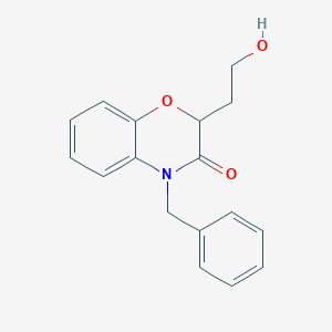 4-Benzyl-3,4-dihydro-2-(2-hydroxyethyl)-3-oxo-2H-1,4-benzoxazine