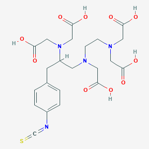 molecular formula C22H28N4O10S B8577722 p-SCN-Benzyl-dtpa CAS No. 121806-83-5