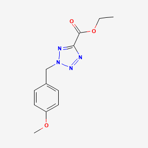 ethyl 2-(4-methoxybenzyl)-2H-tetrazole-5-carboxylate