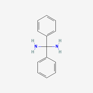 B8577941 Methanediamine, 1,1-diphenyl- CAS No. 10143-40-5