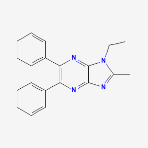 1-Ethyl-2-methyl-5,6-diphenyl-1H-imidazo[4,5-b]pyrazine