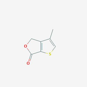 molecular formula C7H6O2S B8578145 3-Methylthieno[2,3-c]furan-6-(4H)-one 