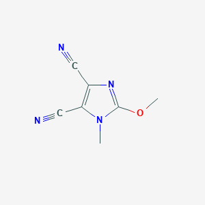 1-Methyl-2-methoxy-4,5-imidazoledicarbonitrile