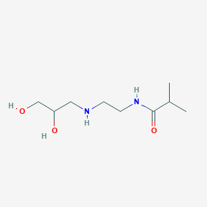 3-[(2-Isopropylcarbonylamino)ethylamino]1,2-propanediol